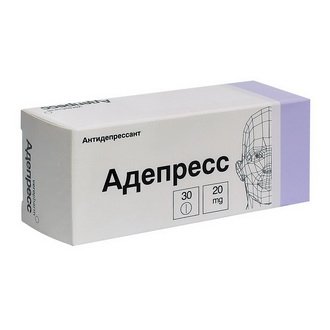 Адепресс таблетки